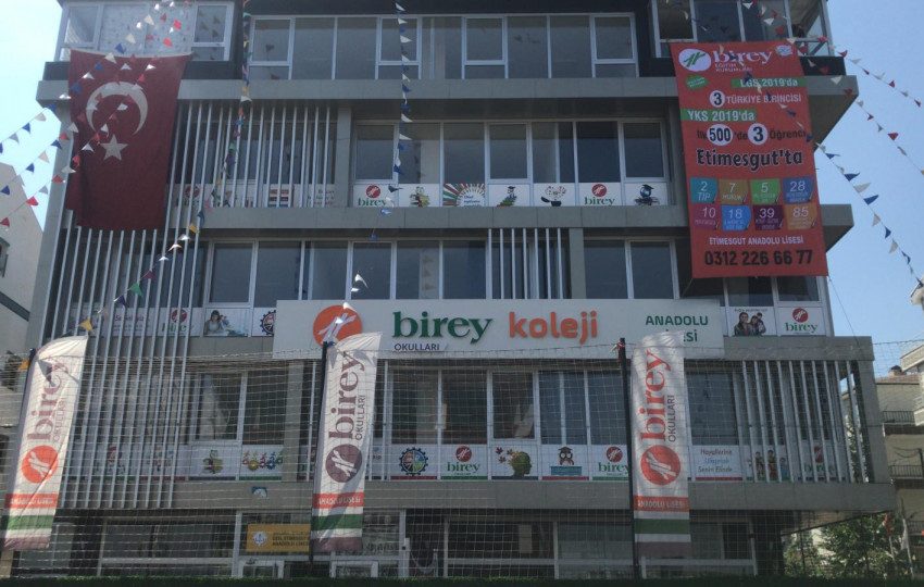Ankara Etimesgut Birey Anadolu Lisesi kampüsü